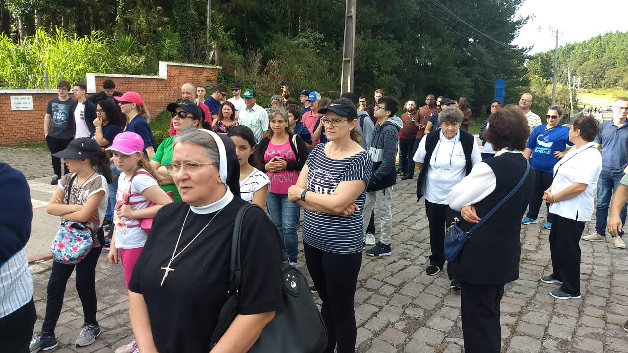 MURIALDINAS PARTICIPAM DE ROMARIA VOCACIONAL